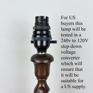 Antique Large Barley Twist Lamp