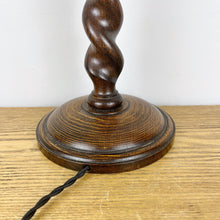 Load image into Gallery viewer, Antique Large Barley Twist Lamp
