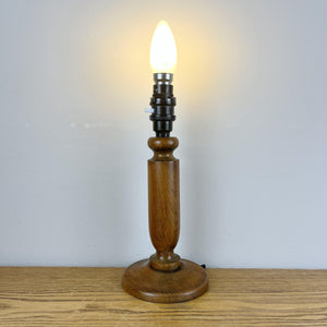 Vintage Wooden Lamp Base