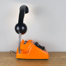 Load image into Gallery viewer, Desk Lamp Orange &amp; Black, Working From Home Gift.
