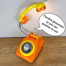 Load image into Gallery viewer, Dopamine Home Decor, Orange &amp; Yellow Desk Lamp.
