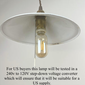 Vintage White Pendant Ceiling Light