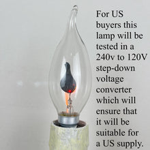 Load image into Gallery viewer, Vintage French Lamp, Wee Willie Winkie Chamberstick Lamp
