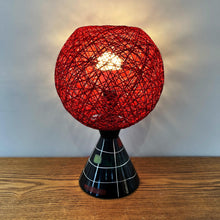 Load image into Gallery viewer, Mid Century Ceramic Atomic Lamp.

