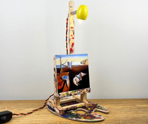 Surreal Artist Lamp, Surrealist Decor.