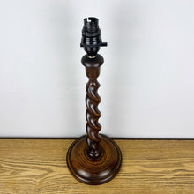 Load image into Gallery viewer, Antique Large Barley Twist Lamp
