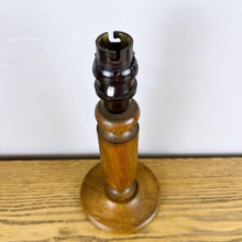 Load image into Gallery viewer, Vintage Wooden Lamp Base
