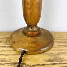 Load image into Gallery viewer, Vintage Wooden Lamp Base
