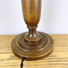 Load image into Gallery viewer, Vintage Wood Lamp Base
