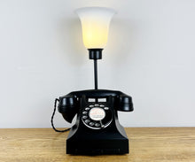 Load image into Gallery viewer, Nostalgic Bakelite Telephone Lamp, Vintage 1930s Style Desk Light
