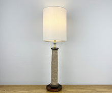 Load image into Gallery viewer, Vintage Rustic Mill Bobbin Lamp
