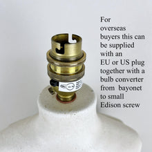 Load image into Gallery viewer, Large Vintage Tremaen Pottery Lamp, Peter Ellery Resist Design.
