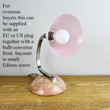 Load image into Gallery viewer, Vintage Bakelite &amp; Chrome Art Deco Lamp.
