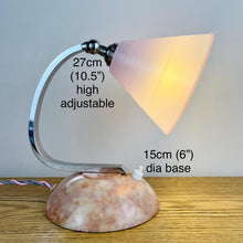 Load image into Gallery viewer, Vintage Bakelite &amp; Chrome Art Deco Lamp.
