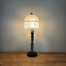 Load image into Gallery viewer, Vintage Bakelite &amp; Chrome Art Deco Lamp.
