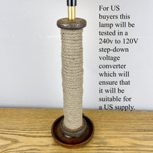 Load image into Gallery viewer, Vintage Rustic Mill Bobbin Lamp
