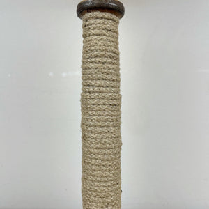 Vintage Rustic Mill Bobbin Lamp