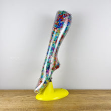 Load image into Gallery viewer, Quirky Multicoloured Leg Lamp.

