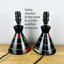 Load image into Gallery viewer, Mid Century Ceramic Atomic Lamp.
