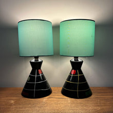 Load image into Gallery viewer, Mid Century Ceramic Atomic Lamp.
