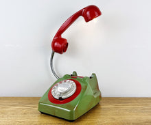 Load image into Gallery viewer, ManCave Lamp, Retro Telephone Desk Lamp
