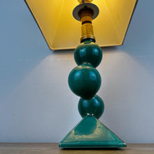 Load image into Gallery viewer, Vintage Green Ceramic Abstract Sculptural Lamp
