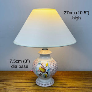 Vintage Pink Ceramic Lamp