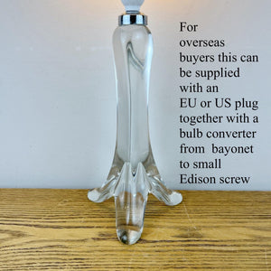 Vintage Glass Lamp