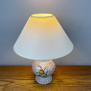 Vintage Pink Ceramic Lamp