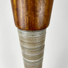 Load image into Gallery viewer, Pair Of Rare Mid Century Lamps, Teak &amp; Cardboard.
