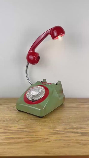 ManCave Lamp, Retro Telephone Desk Lamp