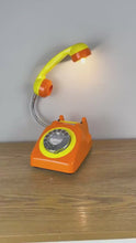 Load and play video in Gallery viewer, Dopamine Home Decor, Orange &amp; Yellow Desk Lamp.
