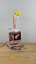 Load and play video in Gallery viewer, Surreal Artist Lamp, Surrealist Decor.
