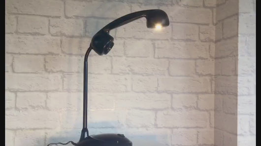 Unique Desk Lamp, Retro Telephone Desk Light.
