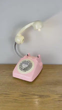 Load and play video in Gallery viewer, Pale Pink Desk Lamp, Girly Gift.
