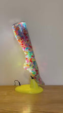 Load and play video in Gallery viewer, Quirky Multicoloured Leg Lamp.
