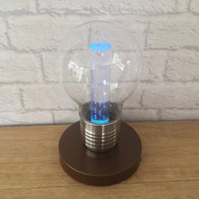 Load image into Gallery viewer, Quirky Light, Quirky Lamp, Funky Light, Quirky Gift, Light Bulb, Quirky Home Decor, Unique Lamp, Colour Change Lamp, Upcycled Lighting
