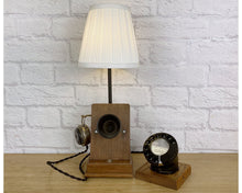 Load image into Gallery viewer, Retro Telephone Desk Lamp, Retro Office Decor, Retro Gifts, Telephone Desk Lamp, Vintage Home Decor, Vintage Gifts, Quirky Gift, Home Office
