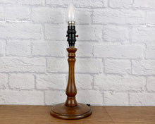Load image into Gallery viewer, Vintage Wooden Lamp.
