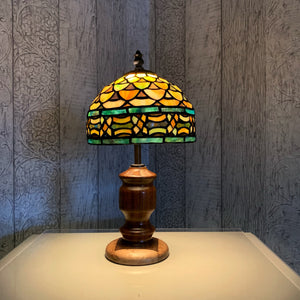 Vintage Wood Lamp, Vintage Lamp, Wood Lamp, Wood Light, Vintage Home Decor, 1940s Antique, Cottagecore, British Vintage, English Antique