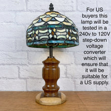 Load image into Gallery viewer, Vintage Wood Lamp, Vintage Lamp, Wood Lamp, Wood Light, Vintage Home Decor, 1940s Antique, Cottagecore, British Vintage, English Antique
